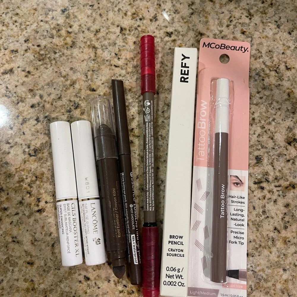 Lancome NYX McoBeauty Refy Essence Flower Beauty Brow Liner Eyeliner Makeup Lot